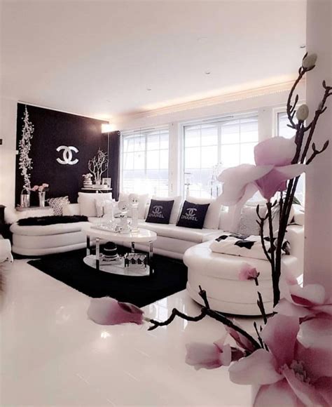 chanel room ideas|chanel inspired living room.